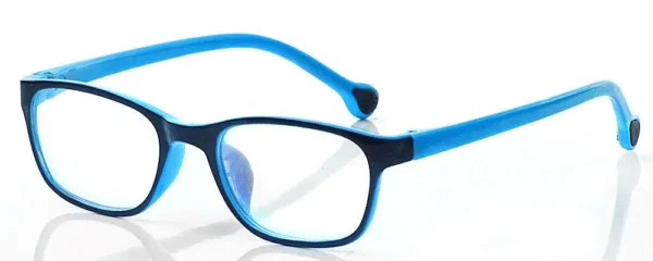 Yellow Geometric Rimmed Eyeglasses for Men and Women - Image 3