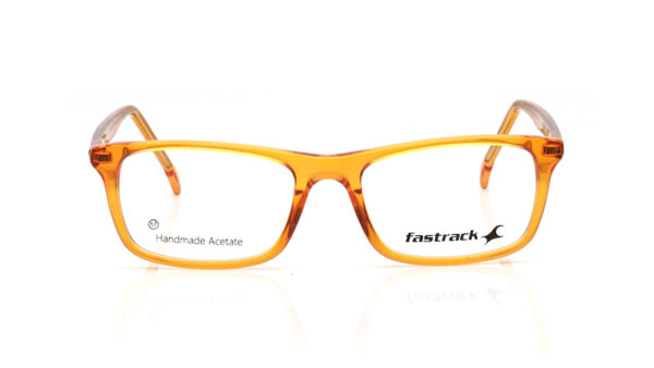Yellow Geometric Rimmed Eyeglasses for Men and Women
