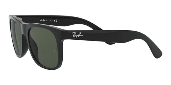 Ray-Ban Kids Boys UV Protected Green Lens Square Sunglasses