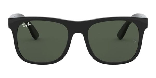 Ray-Ban Kids Boys UV Protected Green Lens Square Sunglasses - Image 4