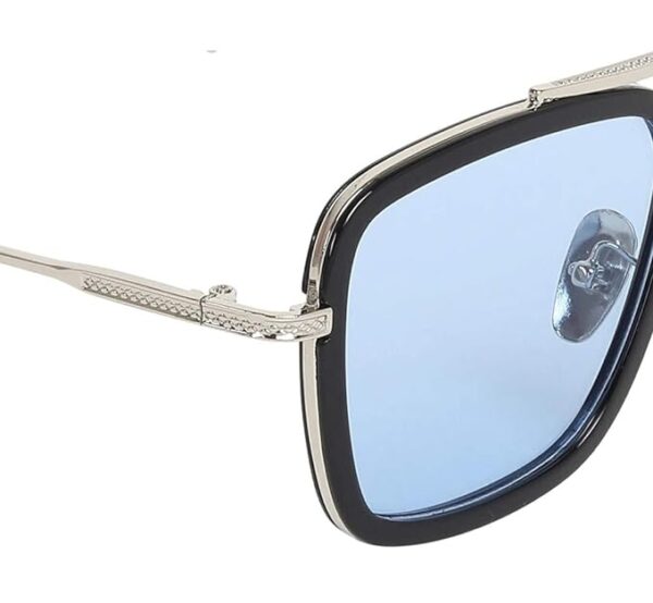 ELEGANTE Metal Body Rectangular inspired from Tony Stark Sunglasses, infinity War Iron Man Sunglasses for Men & Boys - Image 5