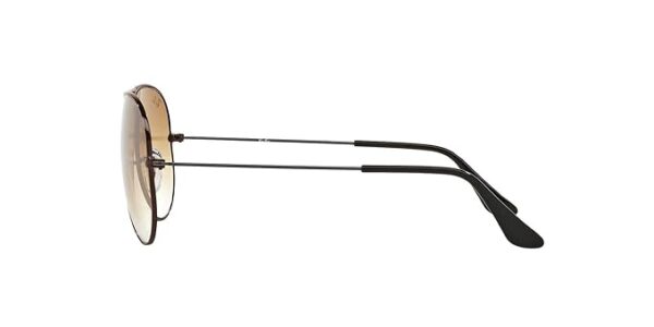 Ray-Ban Men Gradient Brown Lens Pilot Sunglasses - Image 3