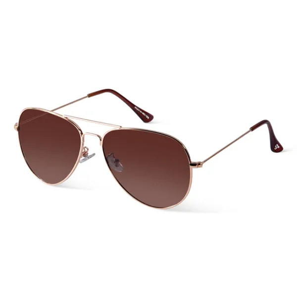 Seafoam Lenses Polarized Aviator Sunglasses - Image 3