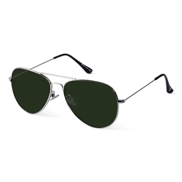 Seafoam Lenses Polarized Aviator Sunglasses - Image 5
