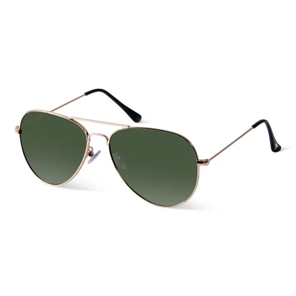 Seafoam Lenses Polarized Aviator Sunglasses - Image 6
