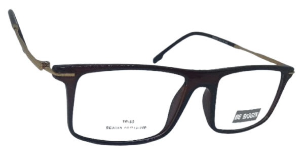 Discount Optical Plus tr frame light weight brown color rectangle shape spectacle frame - Image 5