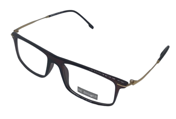 Discount Optical Plus tr frame light weight brown color rectangle shape spectacle frame - Image 2