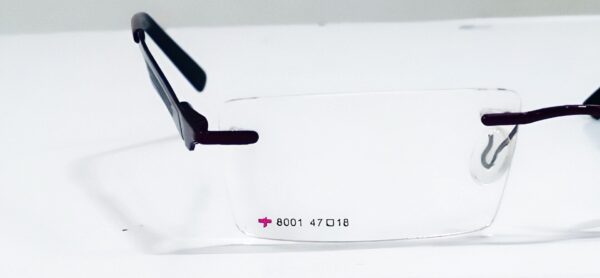 Discount Optical Plus rimless metal black - Image 6