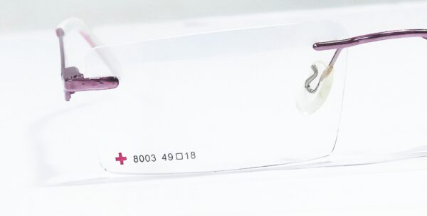 Discount Optical Plus rimless metal pink - Image 4