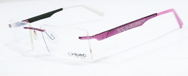 Discount Optical Plus rimless metal pink - Image 3