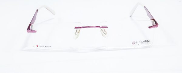 Discount Optical Plus rimless metal pink