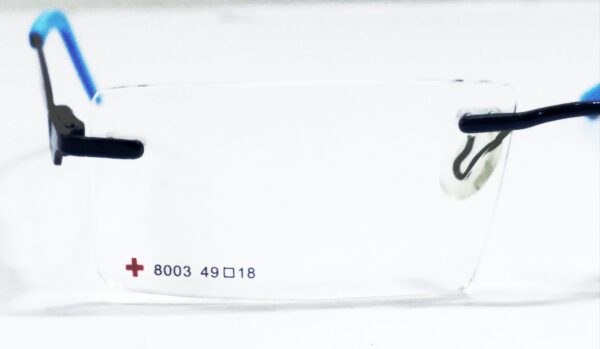 Discount Optical Plus rimless metal blue - Image 6