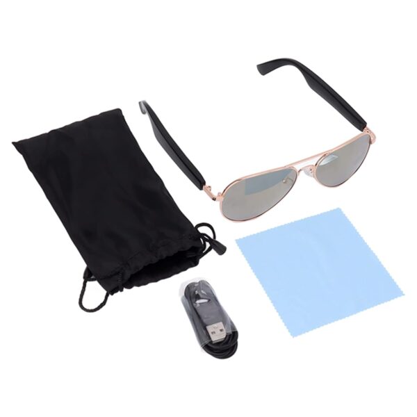 Discount Optical Plus Bluetooth Smart Glasses,Answer The Phone Listen to Music Bluetooth Sunglasses Hands Calling for Men Women - Image 7