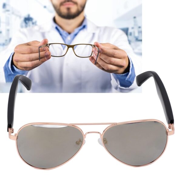 Discount Optical Plus Bluetooth Smart Glasses,Answer The Phone Listen to Music Bluetooth Sunglasses Hands Calling for Men Women - Image 4