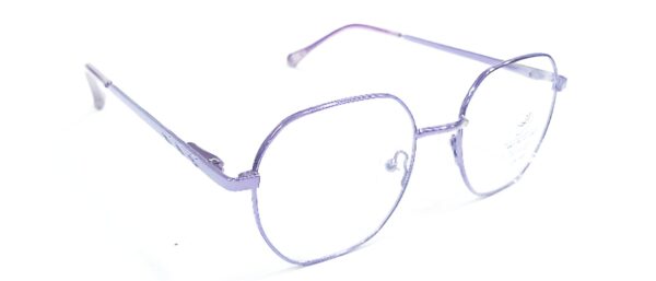 Discount Optical Plus purple tr full rim round blue cut computer glass for men and women - Image 2