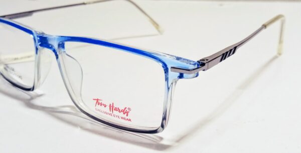 discount Optical Plus  Tom heardy blue full rim rectangular eye glasses - Image 4