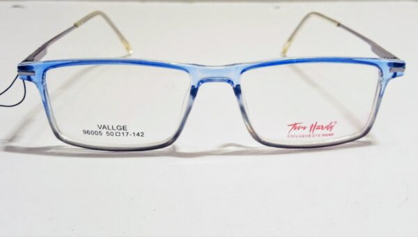 discount Optical Plus  Tom heardy blue full rim rectangular eye glasses - Image 3