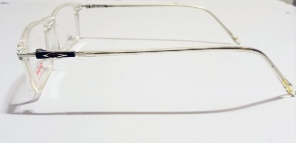 discount Optical Plus  Tom heardy white  full rim rectangular eye glasses - Image 2