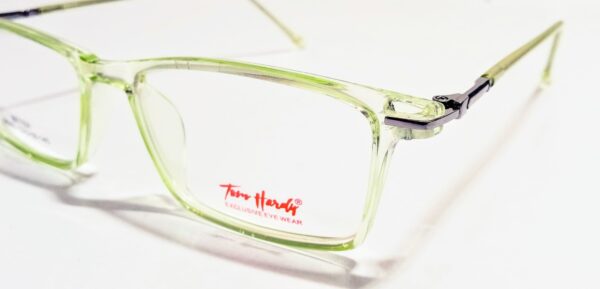 discount Optical Plus Tom heardy Green full rim rectangular eye glasses - Image 2
