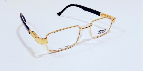 discount Optical Plus Titus golden rim rectangular eye wear - Image 3