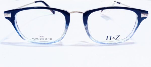 Discount Optical Plus H&Z Black fullrim rectangular eye glasses
