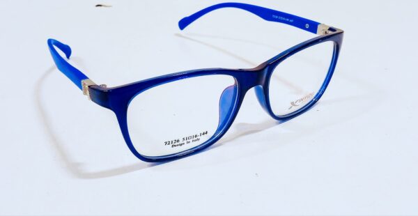 DISCOUNT OPTICAL PLUS Blue rectangular glasses - Image 2