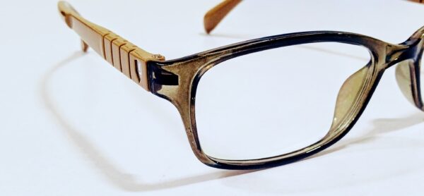 Discount Optical Plus eye wear brown fullrim rectangular frame - Image 2