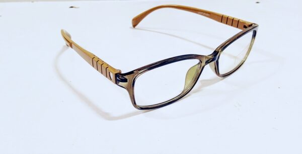 Discount Optical Plus eye wear brown fullrim rectangular frame - Image 6