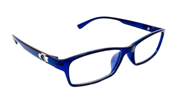 DISCOUNT OPTICAL PLUS Blue rectangular glasses - Image 6
