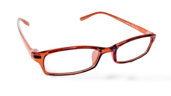 Discount Optical Plus  Red frame rectangular eyewear - Image 5