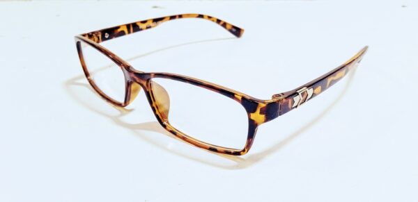 Discount Optical Plus  Animal Printed Color Rectangle Shape Spectacle Frame - Image 5