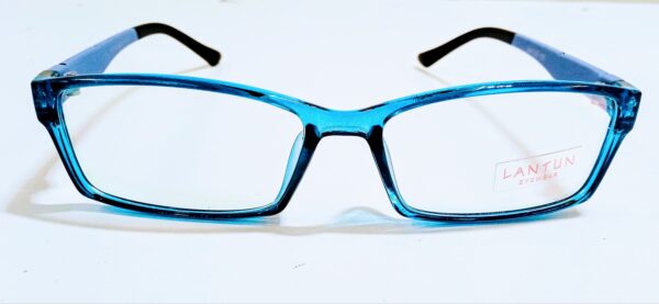 Discount Optical Plus eye wear Blue fullrim Rectangular Frame