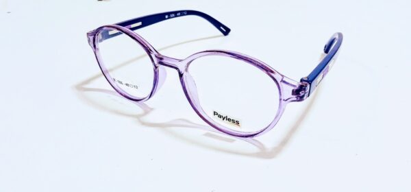 Discount Optical  Plus purple fullrim round frames - Image 4