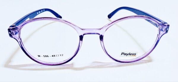 Discount Optical  Plus purple fullrim round frames