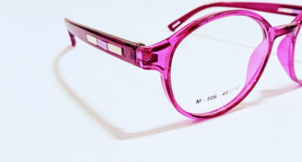 Discount Optical Plus  pink fullrim round frame - Image 2