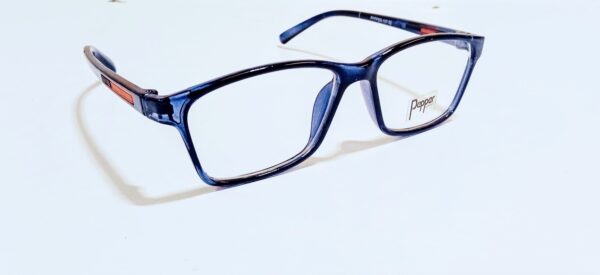 Discount Optical Plus eye wear  navy blues  fullrim rectangular frame - Image 2