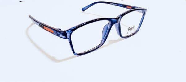 Discount Optical Plus eye wear  navy blues  fullrim rectangular frame - Image 4