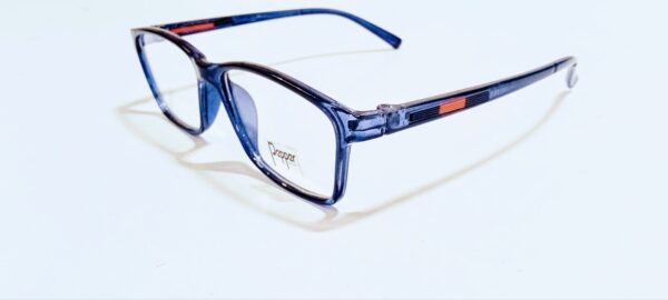 Discount Optical Plus eye wear  navy blues  fullrim rectangular frame - Image 5