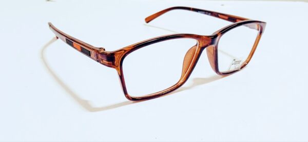 Discount Optical Plus eye wear brown fullrim rectangular frame - Image 5