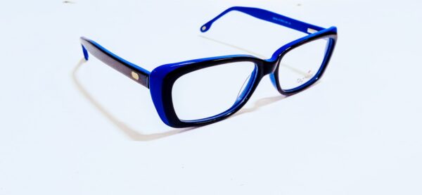 Discount Optical Plus blue fullrim cat eye frame - Image 5