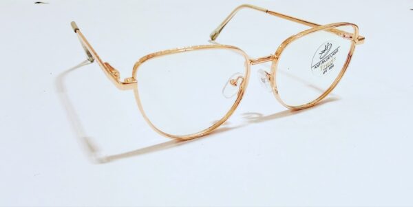 discount Optical Plus golden frame  
full-rim - Image 3