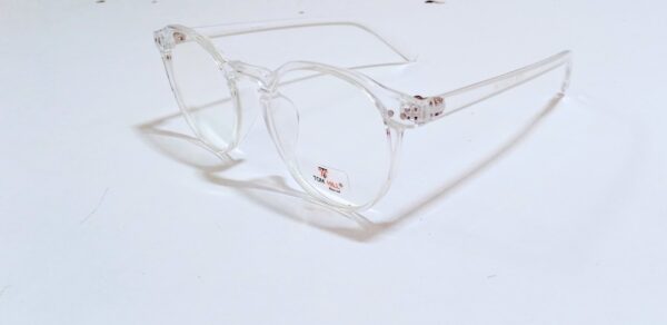 Discount Optical Plus White & clear fullrim rectangular frame - Image 6