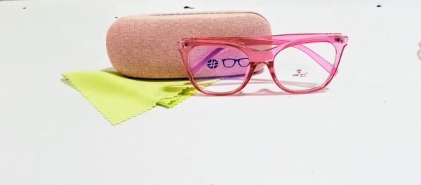 Discount Optical Plus pink rectangular  frame fullrim - Image 3
