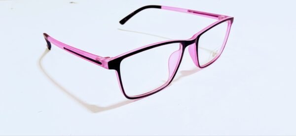 Discount Optical Plus Pink and black fullrim rectangular eye wear - Image 5