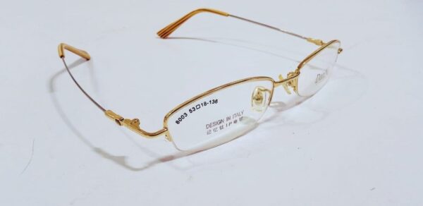 Discount Optical Plus rimles metal Golden frame - Image 6