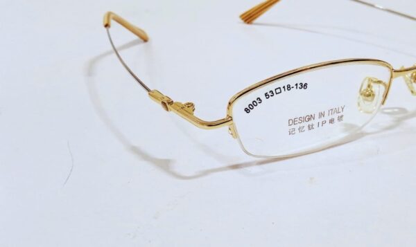 Discount Optical Plus rimles metal Golden frame - Image 2
