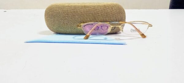 Discount Optical Plus rimles metal Golden frame - Image 5