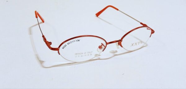 Discount Optical Plus eye wear rimless metal red  frame - Image 2