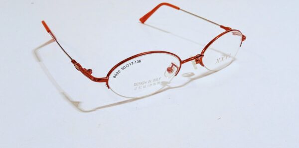 Discount Optical Plus eye wear rimless metal red  frame - Image 5