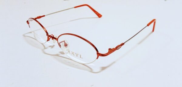Discount Optical Plus eye wear rimless metal red  frame - Image 6